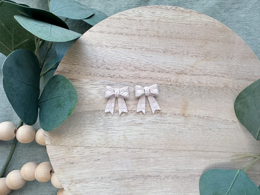 Bow Studs (Multiple Colors)