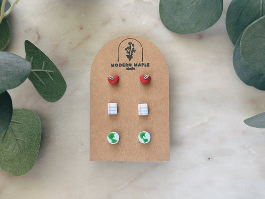 Back 2 School Mini Stud Pack