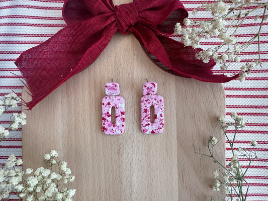 Pink Terrazzo Dangle